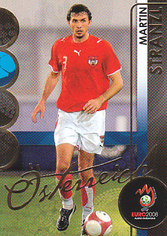 Martin Stranzl Austria Panini Euro 2008 Card Collection #127